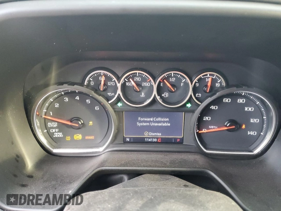 2021 Chevrolet Tahoe LT with VIN 1GNSCNKD5MR252123, listed as a Copart auction lot 42582425 with 114,130 mi miles and Salvage title. Bid and sale history available at DreamBid. Image 9.