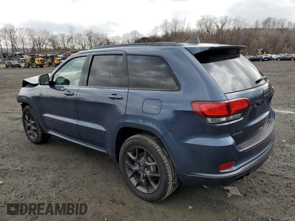 2020 Jeep Grand Cherokee Limited with VIN 1C4RJFBG5LC151291, listed as a Copart auction lot 50994485 with 44,540 mi miles and Non repairable. Bid and sale history available at DreamBid. Image 2.
