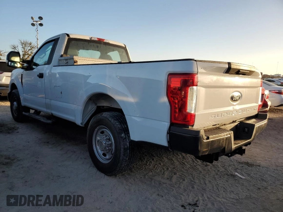 2017 Ford F-250 XL with VIN 1FTBF2A68HEB45291, listed as a Copart auction lot 74703744 with Not provided miles and Salvage title. Bid and sale history available at DreamBid. Image 2.