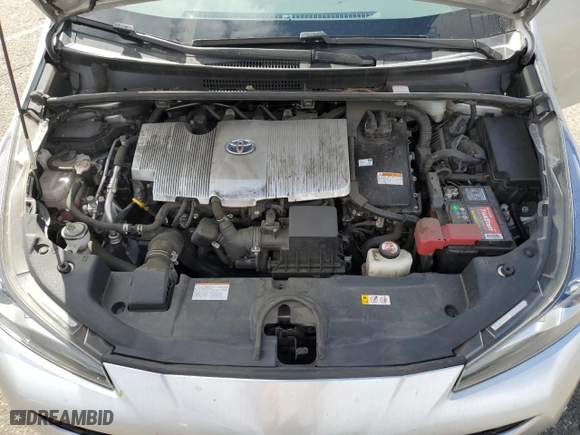 2020 Toyota Prius L Eco with VIN JTDKARFU6L3126421, listed as a Copart auction lot 47776875 with 122,465 mi miles and Salvage Title. Bid and sale history available at carsss.com. Image 13.