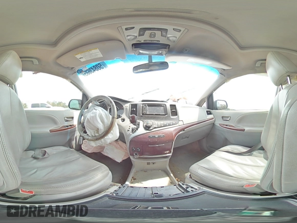 2013 Toyota Sienna XLE AAS with VIN 5TDYK3DC5DS303300, listed as a Copart auction lot 50843685 with 0 mi miles and Salvage Title. Bid and sale history available at carsss.com. Image 14.