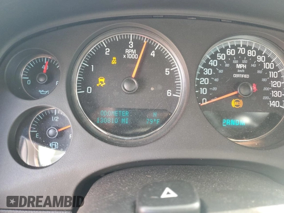 2012 Chevrolet Tahoe Commercial with VIN 1GNLC2E06CR177796, listed as a Copart auction lot 58665705 with 130,810 mi miles and Salvage title. Bid and sale history available at DreamBid. Image 9.