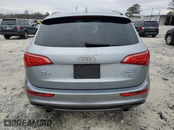 2012 Audi Q5 Premium with VIN WA1LKCFP9CA022939, listed as a Copart auction lot 45921185 with Not provided miles and Clean title. Bid and sale history available at DreamBid. Image 6.