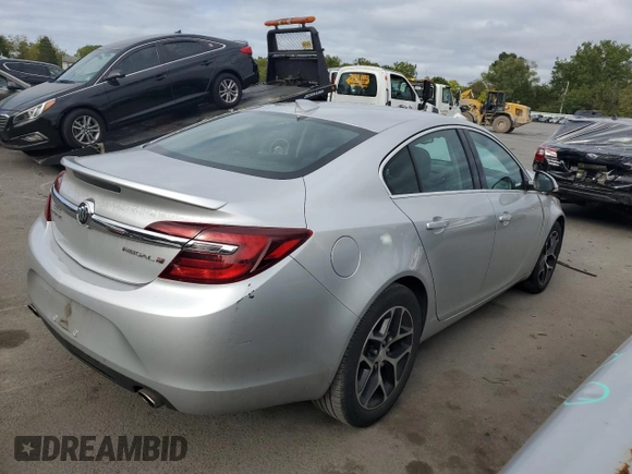 2017 Buick Regal Sport Touring with VIN 2G4GL5EX7H9154016, listed as a Copart auction lot 72416134 with 110,659 mi miles and Salvage Title. Bid and sale history available at DreamBid. Image 3.