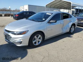 2020 Chevrolet Malibu LS with VIN 1G1ZC5ST6LF014062, listed as a Copart auction lot 42915345 with 101,237 mi miles and Salvage Title. Bid and sale history available at carsss.com. Image 1.
