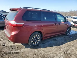 2018 Toyota Sienna XLE with VIN 5TDDZ3DC5JS190227, listed as a Copart auction lot 88759005 with 102,442 mi miles and Salvage Title. Bid and sale history available at carsss.com. Image 3.