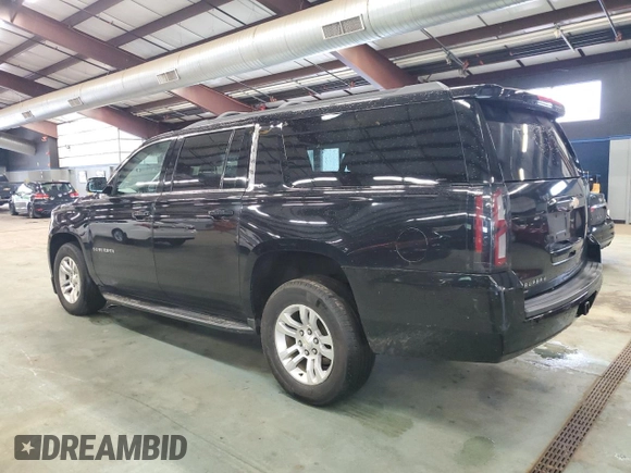 2017 Chevrolet Suburban LT with VIN 1GNSKHKC4HR185340, listed as a Copart auction lot 55830355 with 196,683 mi miles and Salvage Title. Bid and sale history available at DreamBid. Image 2.