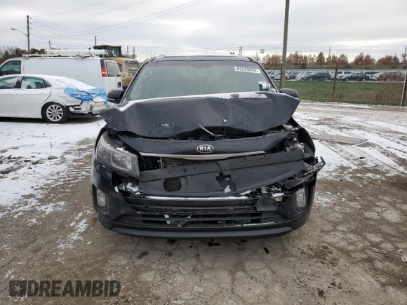 2015 Kia Sedona SX with VIN KNDMC5C13F6022249, listed as a Copart auction lot 83249054 with 0 mi miles and Clean Title. Bid and sale history available at carsss.com. Image 5.