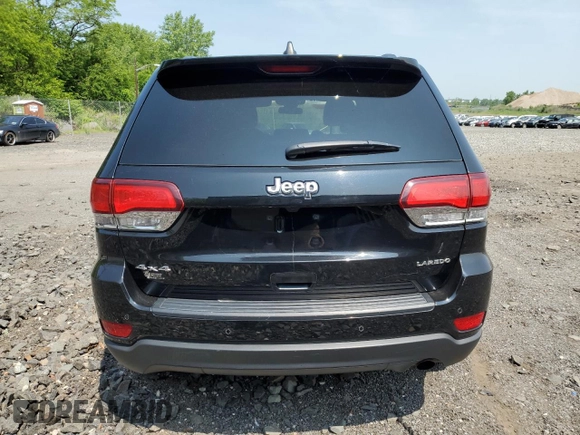 2020 Jeep Grand Cherokee Laredo E z VIN 1C4RJFAG1LC170096, wystawiony jako Copart lot #59853165 z przebiegiem 58 335 mil mil oraz Czysty tytuł • Clean title. Historia ofert i sprzedaży dostępna na DreamBid. Obrazek 6.