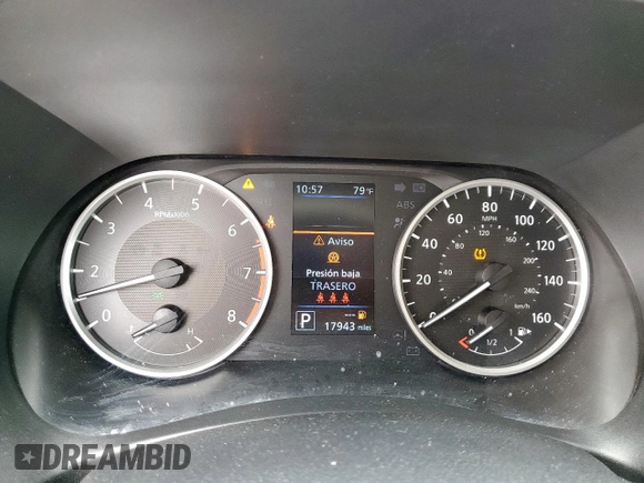 2024 Nissan Sentra S with VIN 3N1AB8BVXRY285091, listed as a Copart auction lot 57378785 with 17,943 mi miles and Salvage title. Bid and sale history available at DreamBid. Image 9.