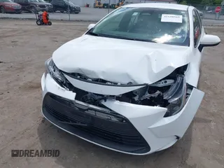 2023 Toyota Corolla LE with VIN 5YFB4MDE7PP068547, listed as a IAAI auction lot 42158965 with 48,735 mi miles. Bid and sale history available at carsss.com. Image 6.