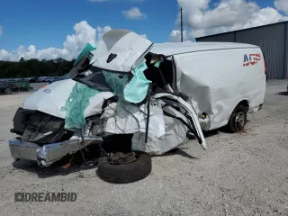 2020 GMC Savana Cargo Van with VIN 1GTW7AFG7L1223425, listed as a Copart auction lot 69967224 with 0 mi miles and Non Repairable. Bid and sale history available at carsss.com. Image 1.