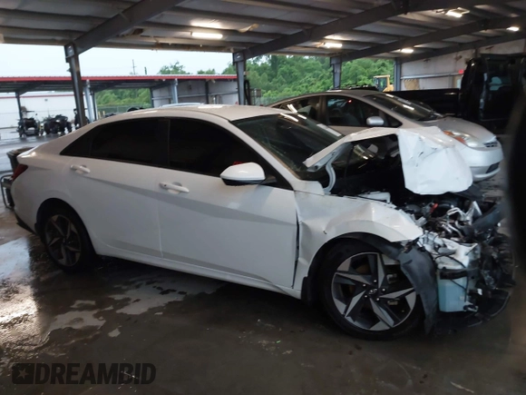 2023 Hyundai Elantra SEL with VIN 5NPLS4AG7PH100586, listed as a IAAI auction lot 42166088 with Not provided miles and . Bid and sale history available at DreamBid. Image 13.