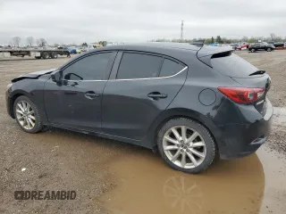 2017 Mazda 3 Grand Touring z VIN JM1BN1M33H1119719, wystawiony jako Copart lot #55728905 z przebiegiem 217 372 mil mil oraz Szkoda całkowita • Salvage title. Historia ofert i sprzedaży dostępna na DreamBid. Obrazek 2.