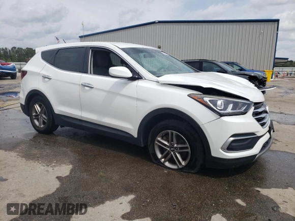 2018 Hyundai Santa Fe 2.4L с VIN 5XYZT3LB1JG564782, выставлен на аукционе Copart как лот 51620605 с пробегом 126 066 миль миль и Списание • Salvage title. История ставок и продаж доступна на DreamBid. Изображение 4.