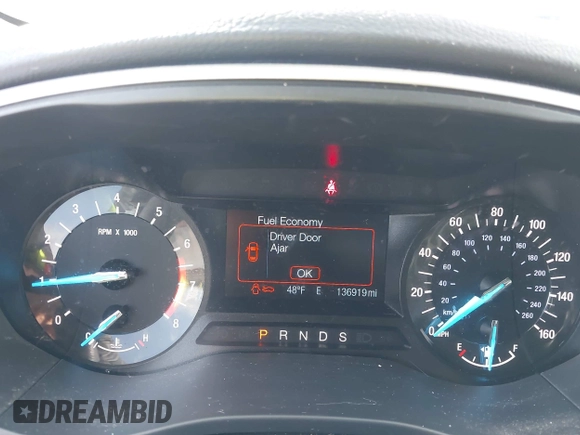 2015 Ford Fusion SE with VIN 3FA6P0H98FR267586, listed as a IAAI auction lot 41987958 with 136,919 mi miles. Bid and sale history available at carsss.com. Image 7.