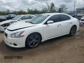2013 Nissan Maxima SV z VIN 1N4AA5AP0DC819420, wystawiony jako Copart lot #56332505 z przebiegiem 131 574 mil mil oraz Szkoda całkowita • Salvage title. Historia ofert i sprzedaży dostępna na DreamBid. Obrazek 1.