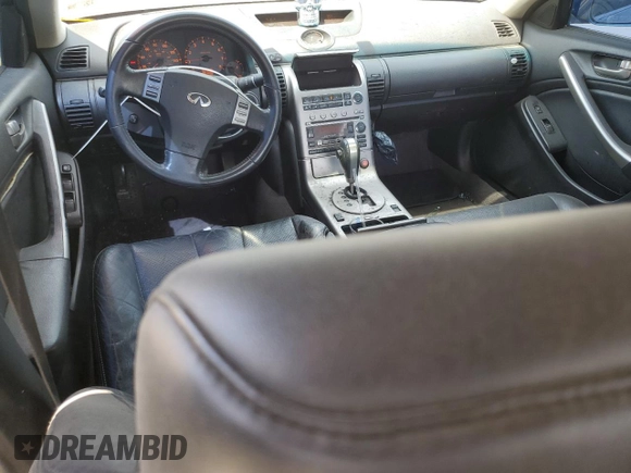 2003 Infiniti G35 w/Leather with VIN JNKCV51E33M302464, listed as a Copart auction lot 53790635 with 86,270 mi miles and Salvage Title. Bid and sale history available at DreamBid. Image 8.
