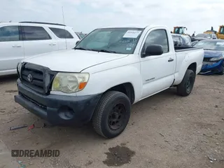 2008 Toyota Tacoma with VIN 5TENX22N38Z510277, listed as a IAAI auction lot 41516273 with 119,905 mi miles. Bid and sale history available at carsss.com. Image 2.