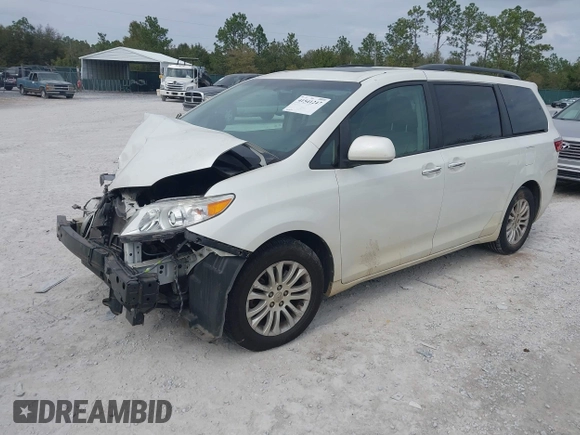 2017 Toyota Sienna XLE Auto Access Seat with VIN 5TDYZ3DC7HS853440, listed as a IAAI auction lot 41541247 with 76,905 mi miles and . Bid and sale history available at DreamBid. Image 17.