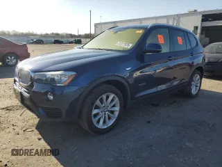 2016 BMW X3 xDrive28i with VIN 5UXWX9C55G0D83897, listed as a Copart auction lot 51317975 with 89,772 mi miles and Salvage Title. Bid and sale history available at DreamBid. Image 1.