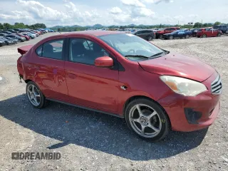 2019 Mitsubishi Mirage ES with VIN ML32F3FJXKHF18829, listed as a Copart auction lot 60101815 with 85,544 mi miles and Salvage title. Bid and sale history available at DreamBid. Image 4.