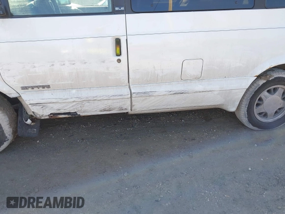 1997 GMC Safari with VIN 1GKDM19W5VB519516, listed as a IAAI auction lot 41662339 with 168,312 mi miles. Bid and sale history available at carsss.com. Image 6.