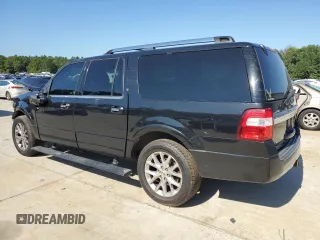 2015 Ford Expedition EL Limited with VIN 1FMJK1KT9FEF44144, listed as a Copart auction lot 68634894 with 81,211 mi miles and Salvage Title. Bid and sale history available at carsss.com. Image 2.