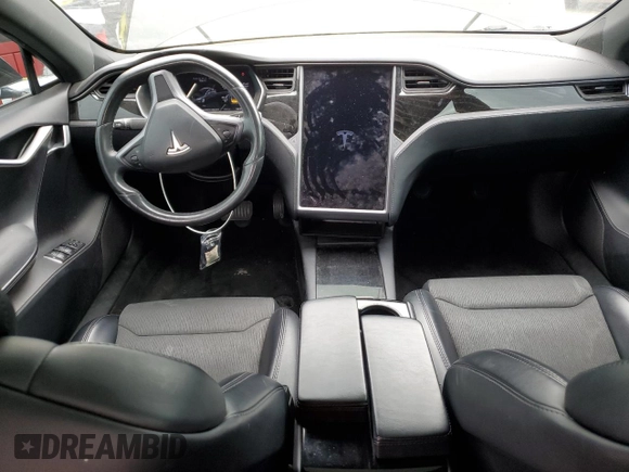 2018 Tesla Model S 75D with VIN 5YJSA1E29JF293521, listed as a Copart auction lot 50104625 with 93,428 mi miles and Salvage Title. Bid and sale history available at DreamBid. Image 8.