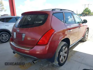 2007 Nissan Murano SL with VIN JN8AZ08W17W646257, listed as a IAAI auction lot 41935488 with 202,225 mi miles and . Bid and sale history available at DreamBid. Image 4.