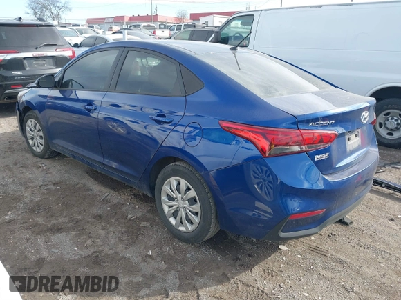 2022 Hyundai Accent SE with VIN 3KPC24A64NE177005, listed as a IAAI auction lot 41646385 with Not Provided miles and . Bid and sale history available at carsss.com. Image 3.