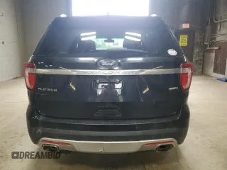 2016 Ford Explorer Platinum with VIN 1FM5K8HT9GGC56020, listed as a Copart auction lot 57025385 with 139,316 mi miles and Salvage Title. Bid and sale history available at DreamBid. Image 6.