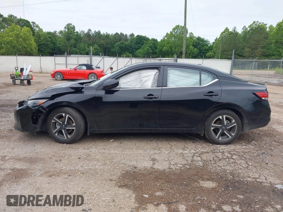 2024 Nissan Sentra SV with VIN 3N1AB8CV4RY204410, listed as a IAAI auction lot 42216000 with 33,893 mi miles and . Bid and sale history available at DreamBid. Image 13.