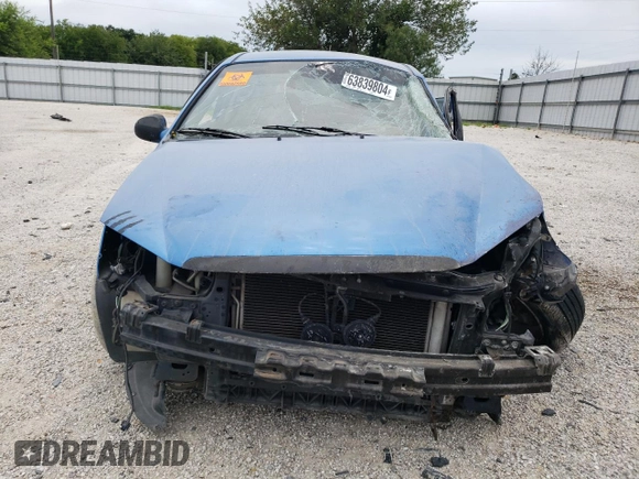 2007 Kia Spectra with VIN KNAFE161175009169, listed as a Copart auction lot 63839804 with 190,088 mi miles and Salvage Title. Bid and sale history available at carsss.com. Image 5.
