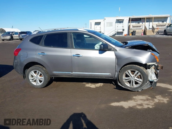 2015 Nissan Rogue S with VIN JN8AS5MVXFW770931, listed as a IAAI auction lot 41575344 with 160,556 mi miles and . Bid and sale history available at DreamBid. Image 12.