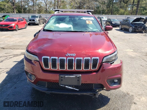 2020 Jeep Cherokee Altitude with VIN 1C4PJMLX5LD637295, listed as a Copart auction lot 47596535 with 101,922 mi miles and Salvage Title. Bid and sale history available at carsss.com. Image 5.