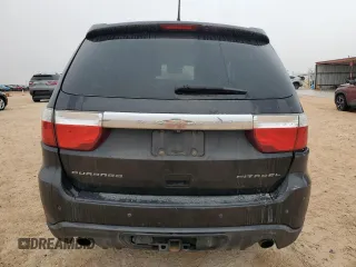 2012 Dodge Durango Citadel with VIN 1C4SDHET7CC180918, listed as a Copart auction lot 42714145 with 211,502 mi miles and Salvage title. Bid and sale history available at DreamBid. Image 6.