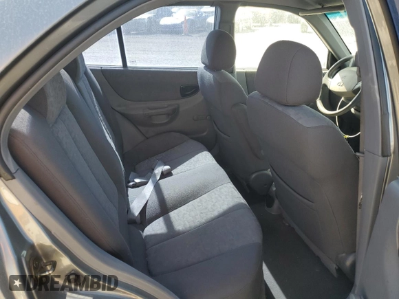 2003 Hyundai Accent GL with VIN KMHCG45C13U455449, listed as a Copart auction lot 42625285 with 0 mi miles and Salvage Title. Bid and sale history available at carsss.com. Image 10.