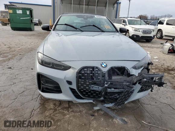 2024 BMW 4 Series 430i z VIN WBA23AT09RCP14882, wystawiony jako Copart lot #84880374 z przebiegiem 17 979 mil mil oraz Szkoda całkowita • Salvage title. Historia ofert i sprzedaży dostępna na DreamBid. Obrazek 5.