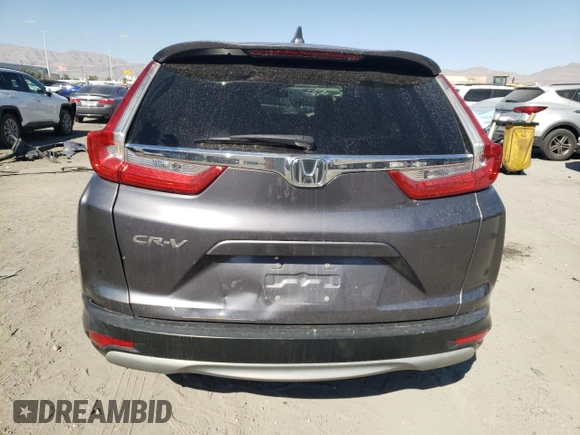 2017 Honda CR-V EX-L with VIN 7FARW1H82HE013842, listed as a Copart auction lot 76129104 with 152,639 mi miles and Salvage Title. Bid and sale history available at carsss.com. Image 6.