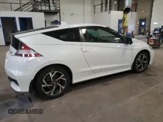 2016 Honda CR-Z EX with VIN JHMZF1C65GS001542, listed as a Copart auction lot 60165925 with 107,879 mi miles and Salvage title. Bid and sale history available at DreamBid. Image 3.