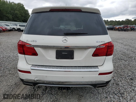 2016 Mercedes-Benz GL with VIN 4JGDF6EE4GA701101, listed as a Copart auction lot 71562044 with 126,771 mi miles and Salvage Title. Bid and sale history available at carsss.com. Image 6.