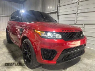2016 Land Rover Range Rover Sport SVR с VIN SALWZ2EF7GA544520, выставлен на аукционе Copart как лот 47270365 с пробегом 46 984 миль миль и Чистый • Clean title. История ставок и продаж доступна на DreamBid. Изображение 1.