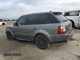 2008 Land Rover Range Rover Sport SC with VIN SALSH23498A173428, listed as a Copart auction lot 44232315 with 201,272 mi miles and Salvage Title. Bid and sale history available at carsss.com. Image 2.