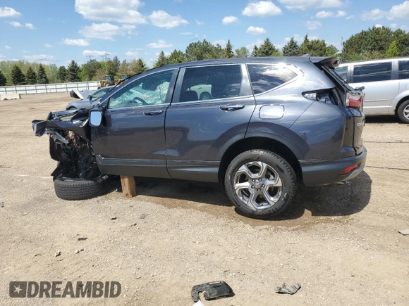 2018 Honda CR-V EX-L z VIN 5J6RW2H84JL031029, wystawiony jako Copart lot #55761595 z przebiegiem Nie podano mil oraz Szkoda całkowita • Salvage title. Historia ofert i sprzedaży dostępna na DreamBid. Obrazek 2.