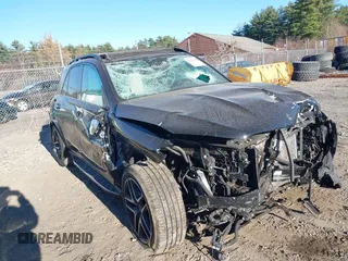 2021 Mercedes-Benz GLE 53 AMG with VIN 4JGFB6BB0MA442181, listed as a IAAI auction lot 40923291 with Not provided miles and . Bid and sale history available at DreamBid. Image 1.
