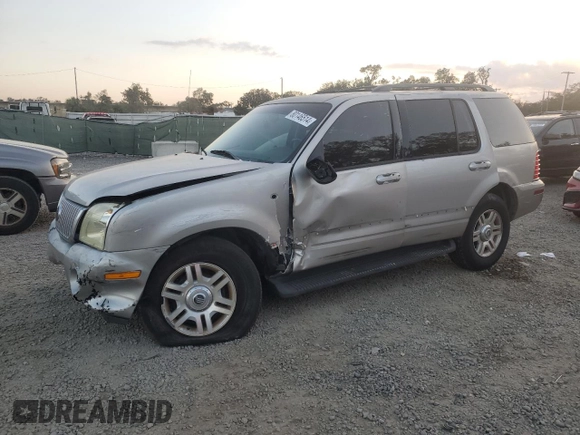 2002 Mercury Mountaineer Convenience z VIN 4M2ZU66W62UJ34558, wystawiony jako Copart lot #80146514 z przebiegiem 156 262 mil mil oraz Szkoda całkowita • Salvage title. Historia ofert i sprzedaży dostępna na DreamBid. Obrazek 1.