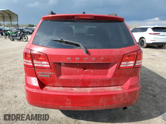 2018 Dodge Journey SE with VIN 3C4PDCAB6JT241926, listed as a Copart auction lot 49125435 with 132,325 mi miles and Salvage Title. Bid and sale history available at carsss.com. Image 6.