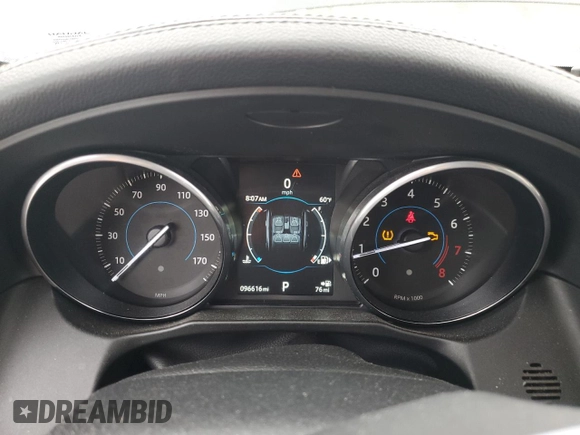 2016 Jaguar XF 35t Prestige with VIN SAJBE4BVXGCY03824, listed as a Copart auction lot 52516645 with 96,616 mi miles and Salvage Title. Bid and sale history available at carsss.com. Image 9.