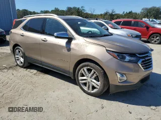 2018 Chevrolet Equinox Premier with VIN 3GNAXNEX8JL347865, listed as a Copart auction lot 47297705 with 139,970 mi miles and Salvage Title. Bid and sale history available at carsss.com. Image 4.